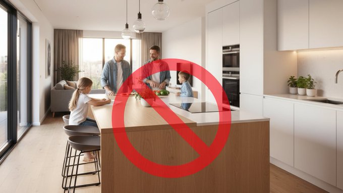 La alternativa a la isla de cocina que marca tendencia en 2025