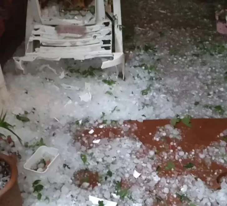 Se registraron destrozos, granizo y fuertes tormentas en Buenos Aires, Córdoba y Santa Fe