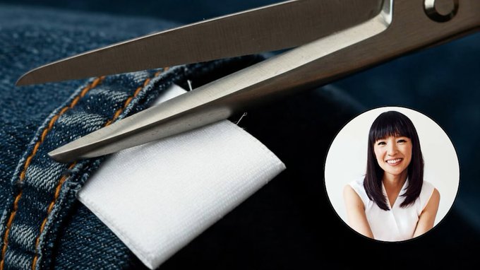 Qué opina Marie Kondo sobre no cortar las etiquetas de la ropa Qué opina Marie Kondo sobre no cortar las etiquetas de la ropa