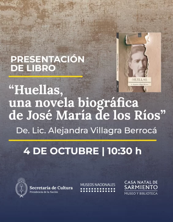 Alejandra Villagra Berrocá presenta el libro “Huellas”