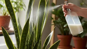 Por qué muchos riegan la lengua de suegra con leche y agua de lluvia Por qué muchos riegan la lengua de suegra con leche y agua de lluvia