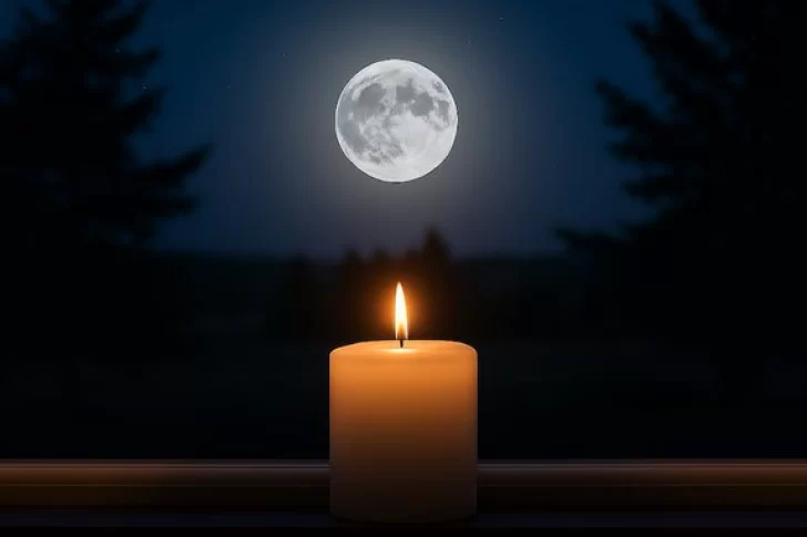 Luna Nueva en noviembre: cuándo es, por qué prender una vela blanca y cómo hacer el ritual