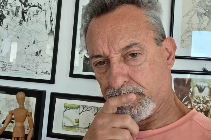 Eduardo Risso en San Juan: “No trabajo para el premio, pero marca que uno está en la buena senda”