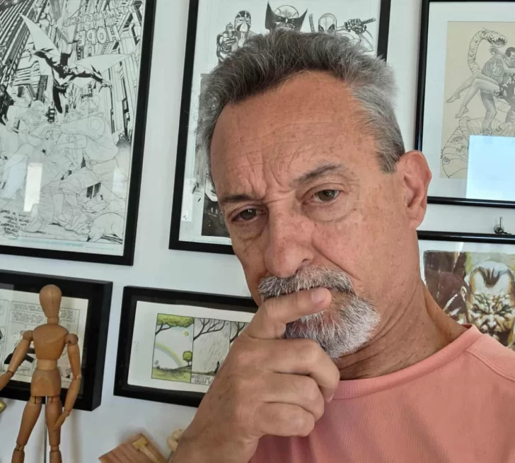 Eduardo Risso en San Juan: “No trabajo para el premio, pero marca que uno está en la buena senda”