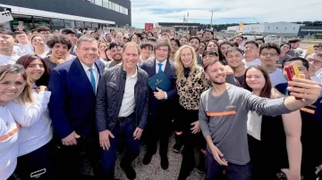 Milei apoyó la candidatura de Santilli y apuntó a la seguridad: “Narcos y chorros, la van a pasar mal”