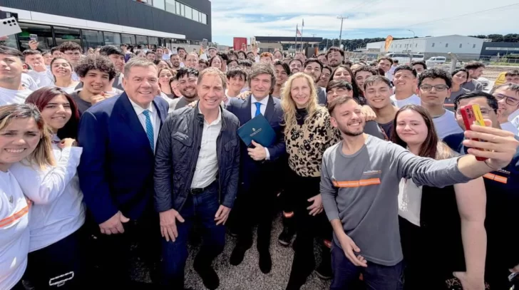 Milei apoyó la candidatura de Santilli y apuntó a la seguridad: “Narcos y chorros, la van a pasar mal”