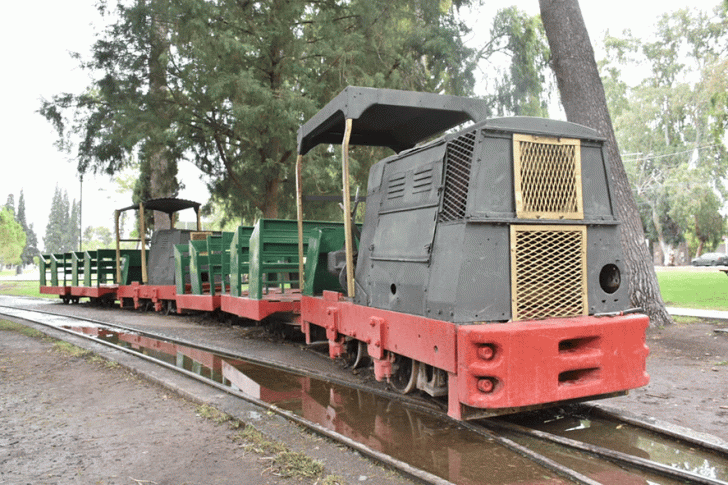 El histórico trencito del Parque de Mayo volverá a funcionar: el Gobierno licitó la obra para su reactivación El histórico trencito del Parque de Mayo volverá a funcionar: el Gobierno licitó la obra para su reactivación