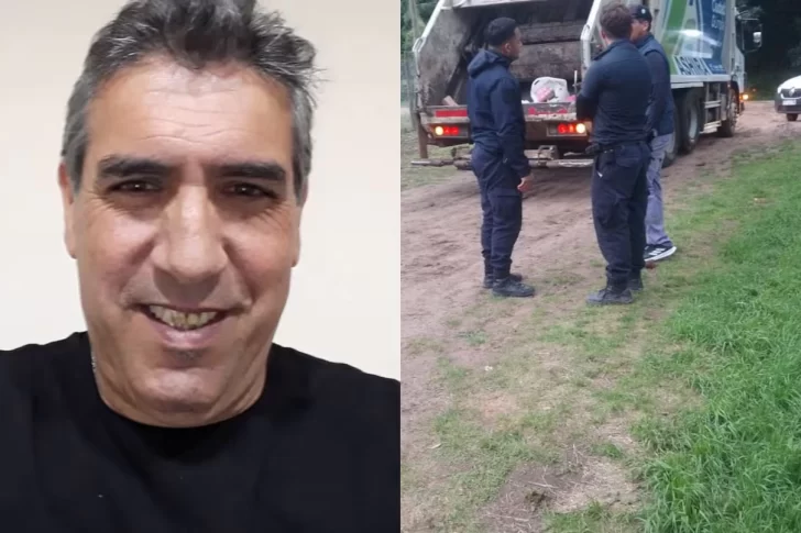 Julio Darquizán, un recolector de residuos, murió atropellado por el camión de la empresa para la que trabajaba