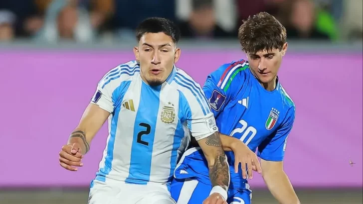 La Selección Argentina le ganó a Italia con un golazo de Gorosito y avanzó a octavos