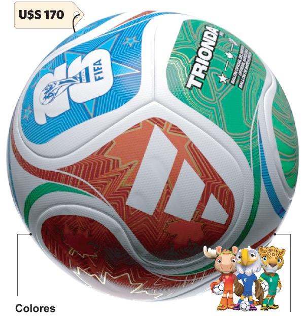 La pelota del primer Mundial de 48 países, un hito de tecnología