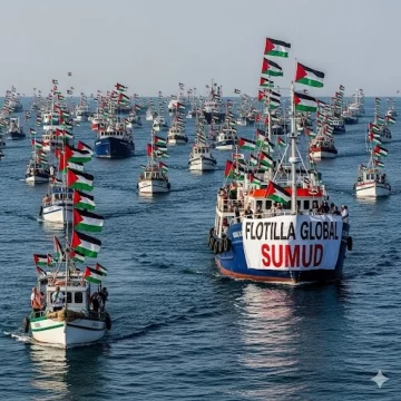 El Ejército de Israel interceptó a la Flotilla Global Sumud y detuvo a la mayoría de los activistas