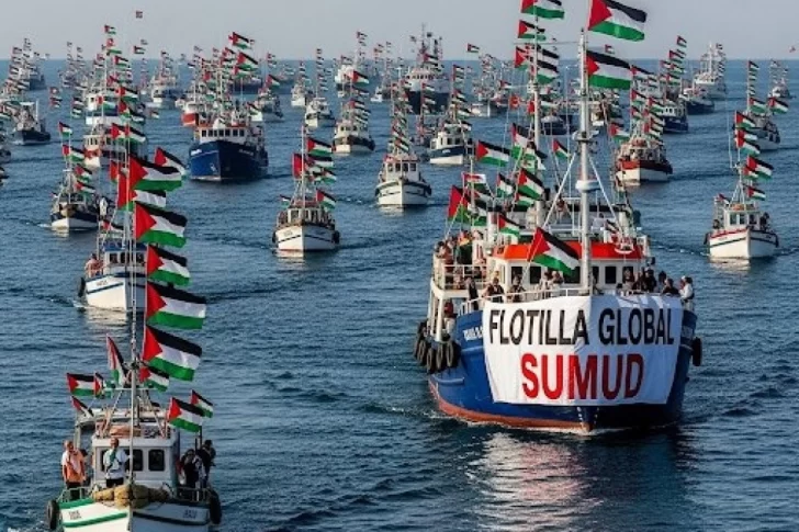 El Ejército de Israel interceptó a la Flotilla Global Sumud y detuvo a la mayoría de los activistas