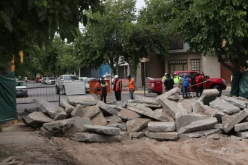 Tres organismos estatales intervienen en la reparación integral de una arteria de la ciudad muy deteriorada Tres organismos estatales intervienen en la reparación integral de una arteria de la ciudad muy deteriorada