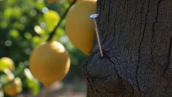 Un clavo en un limonero: para qué sirve y cuál es el efecto que produce en el árbol Un clavo en un limonero: para qué sirve y cuál es el efecto que produce en el árbol