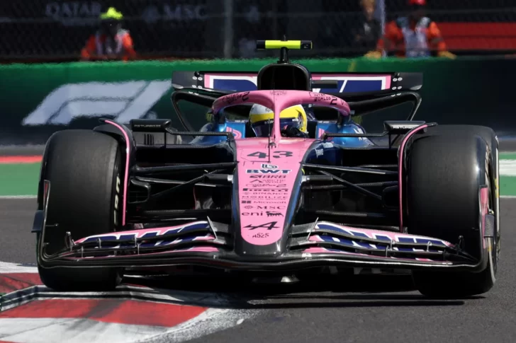 Franco Colapinto, con aires renovados, en el Gran Premio de México