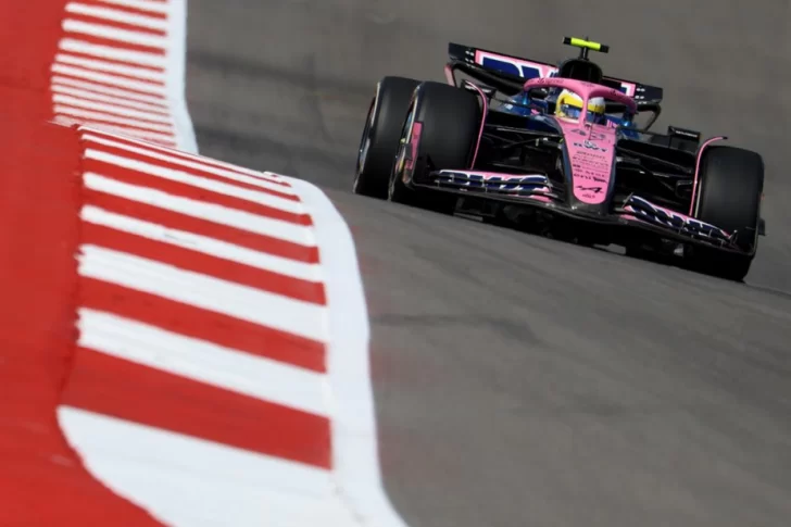 Franco Colapinto terminó 16° en la primera práctica libre del GP de Estados Unidos