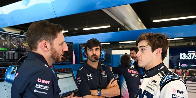 Los audios de Colapinto y el ingeniero de Alpine en el GP de Singapur de F1