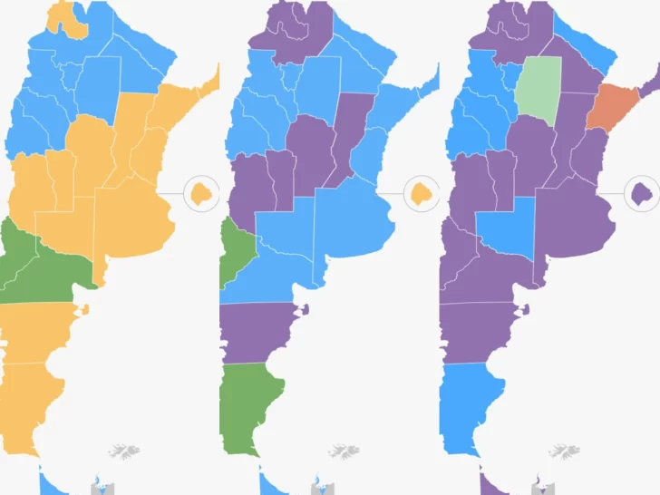 Elecciones: los mapas que muestran los cambios en las fuerzas ganadoras de cada provincia desde 2021 Elecciones: los mapas que muestran los cambios en las fuerzas ganadoras de cada provincia desde 2021