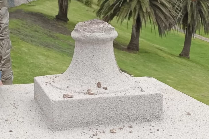 Restauraron la Escalera Imperial de Mar del Plata y ya la vandalizaron: “Cabezas de termo”