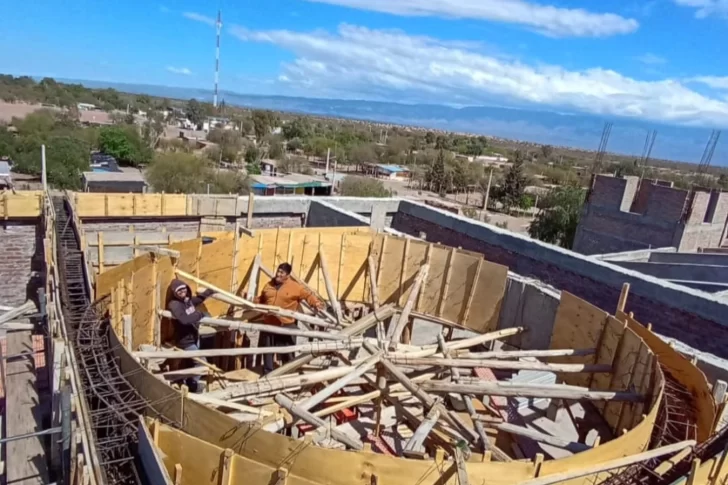 San Expedito: con una peña buscarán juntar fondos para continuar con la construcción del templo