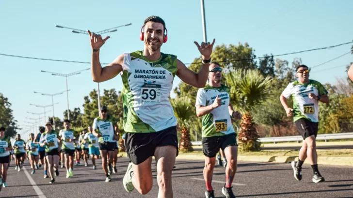 Gendarmería vuelve a poner en escena su tradicional Maratón en San Juan Gendarmería vuelve a poner en escena su tradicional Maratón en San Juan