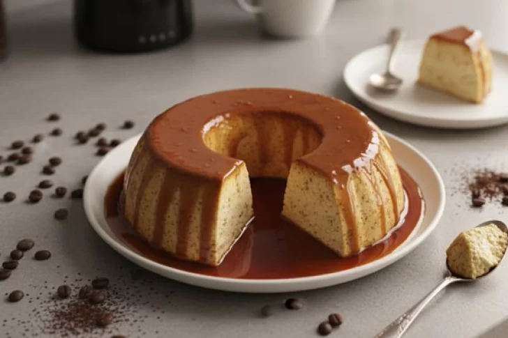 Receta de flan de café, fácil y en menos de 30 minutos