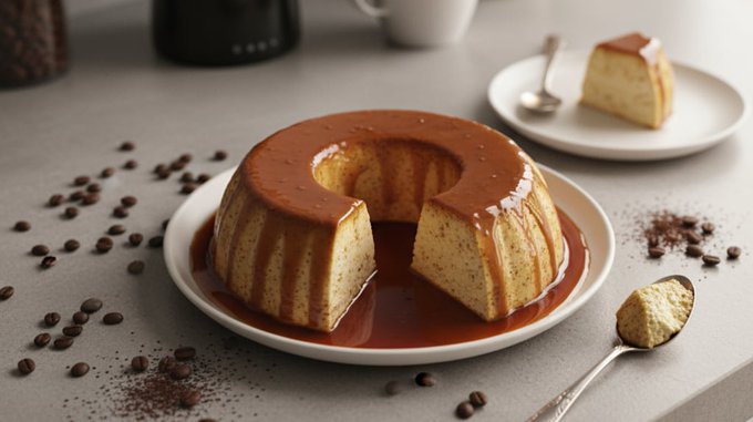 Receta de flan de café, fácil y en menos de 30 minutos