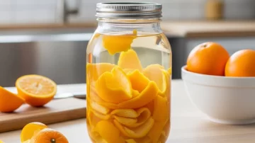Cómo hacer un detergente natural con agua y cáscaras de naranja