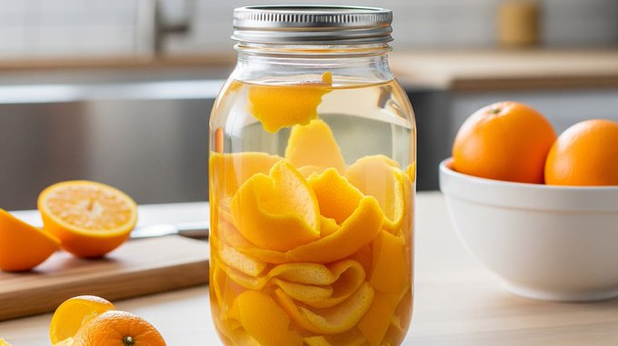 Cómo hacer un detergente natural con agua y cáscaras de naranja