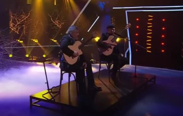 El sanjuanino Jaime Muñoz y una conmovedora interpretación junto a su padre en La Voz Argentina