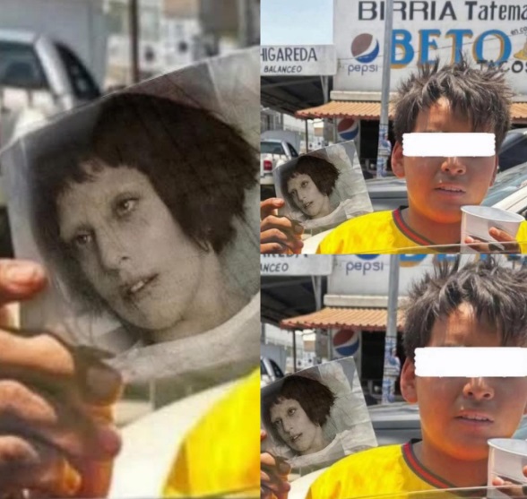 Niño conmovía al pedir ayuda para su “tía enferma”, hasta que descubrieron que usaba foto de Lady Gaga