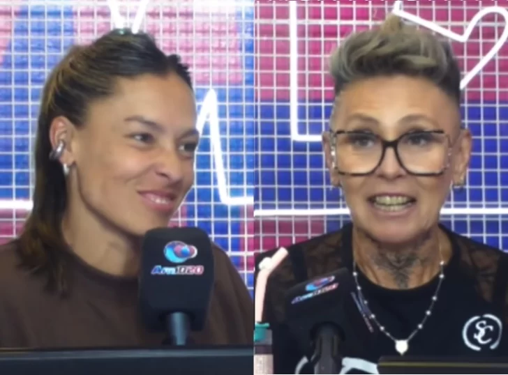 El divertido pase de comedia entre Karina Palacio y su hija Macarena: “Vos porque no te has comido un gordo, como yo” El divertido pase de comedia entre Karina Palacio y su hija Macarena: “Vos porque no te has comido un gordo, como yo”