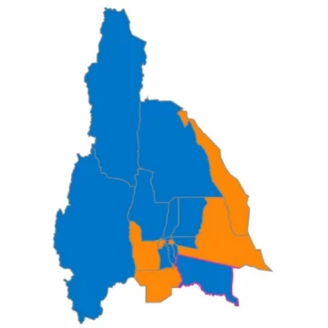 [MAPA INTERACTIVO] Qué fuerza política ganó en cada departamento sanjuanino