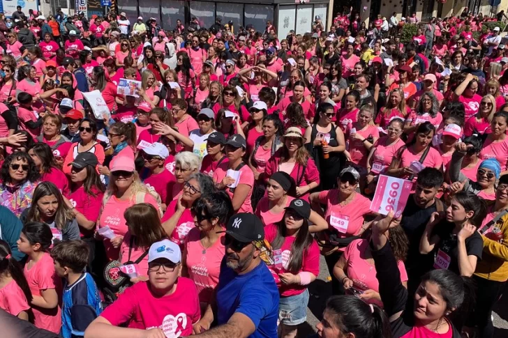 En cuatro departamentos habrá caminatas y maratones para concientizar sobre el cáncer de mama