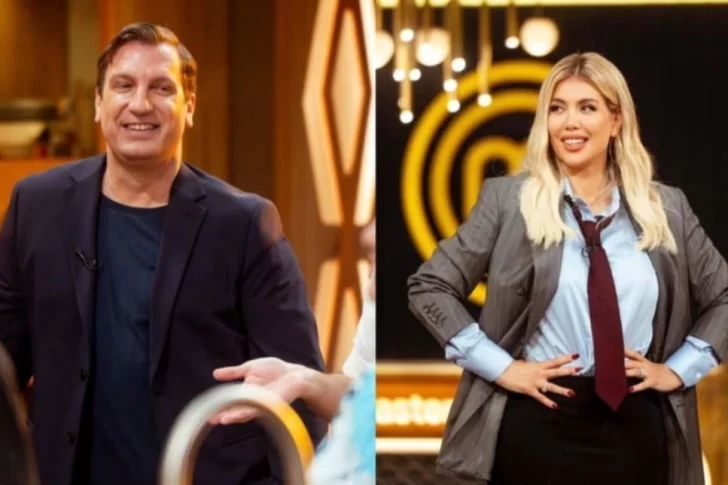 El picante cruce entre Wanda Nara y Maxi López en el debut de MasterChef Celebrity