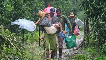 Más de 730.000 evacuados en Cuba por el paso del huracán Melissa: inundaciones y deslaves Más de 730.000 evacuados en Cuba por el paso del huracán Melissa: inundaciones y deslaves