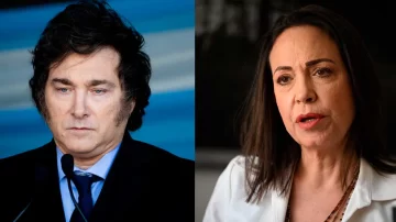Javier Milei felicitó a María Corina Machado por el Nobel de la Paz y reconoció su lucha contra la “narcodictadura”