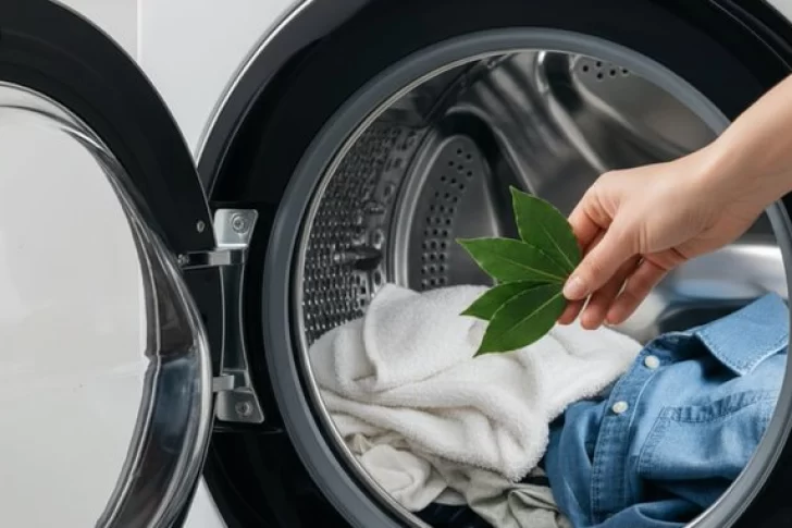 Ni suavizante ni perfume: el secreto natural del laurel para tu lavarropas