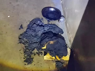 Un interno tuvo que ser asistido tras un principio de incendio en una de las celdas del Servicio Penitenciario