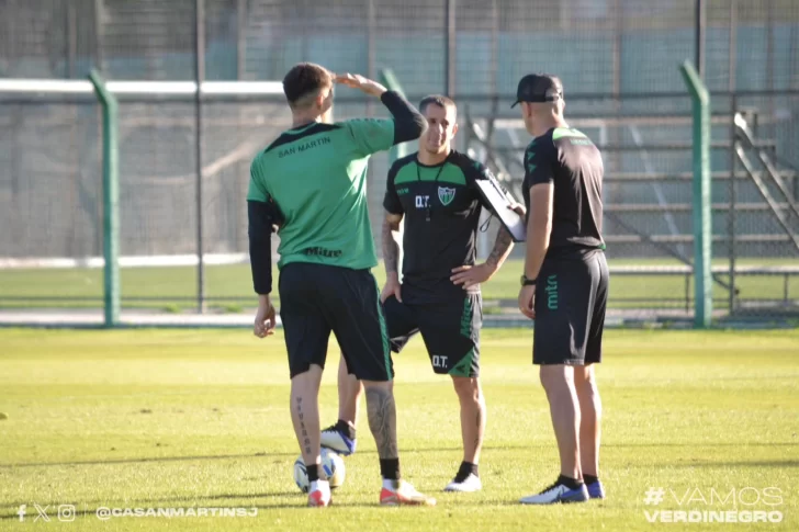 San Martín no toca demasiado y prepara el viaje a Mendoza por la Permanencia San Martín no toca demasiado y prepara el viaje a Mendoza por la Permanencia