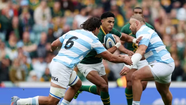 Los Pumas cayeron ante Sudáfrica 29 a 27, que se quedó con el Rugby Championship