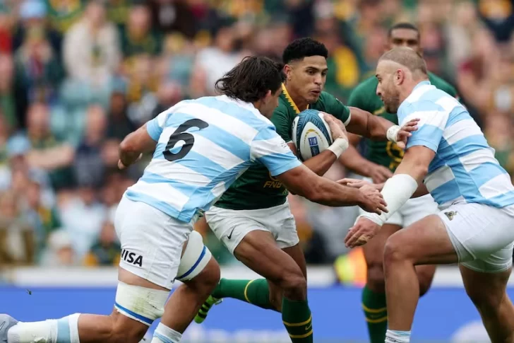 Los Pumas cayeron ante Sudáfrica 29 a 27, que se quedó con el Rugby Championship