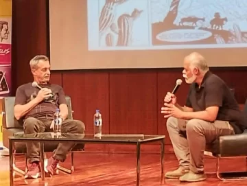 El gran ilustrador argentino Eduardo Risso pasó por San Juan y dejó su magia El gran ilustrador argentino Eduardo Risso pasó por San Juan y dejó su magia