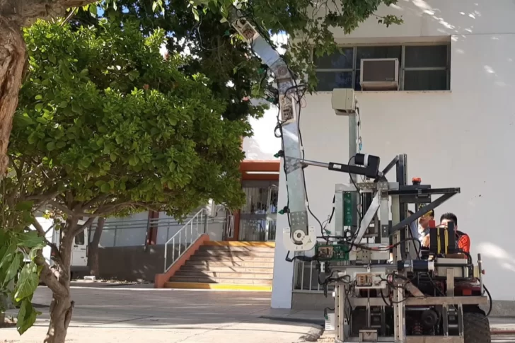 Cómo funciona el robot creado por científicos sanjuaninos que protege los cultivos con precisión quirúrgica