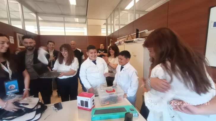 Los chicos de la escuela Vieytes de Caucete ya tienen todo para viajar a la final de Robótica