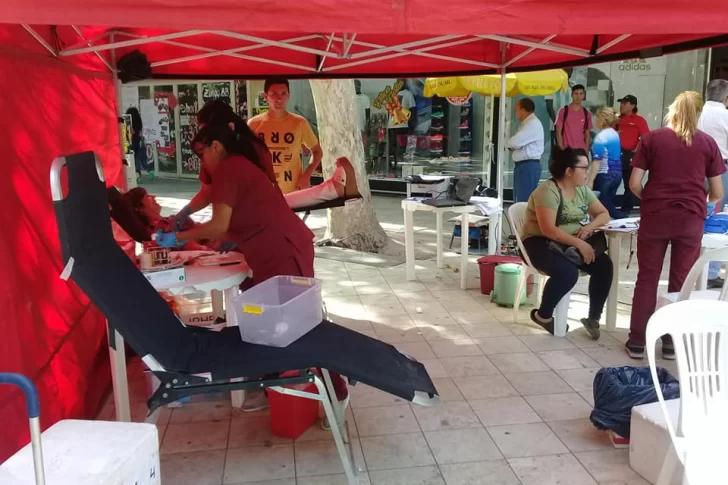 Organizaron 8 colectas de sangre para el mes de noviembre y en diferentes departamentos