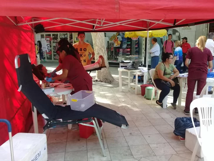 Organizaron 8 colectas de sangre para el mes de noviembre y en diferentes departamentos
