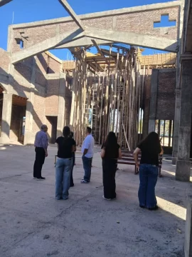 En Bermejo inauguraron las visitas guiadas para que los peregrinos conozcan la historia de San Expedito y los avances del nuevo templo