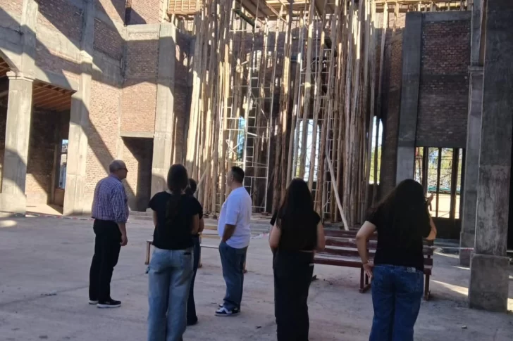 En Bermejo inauguraron las visitas guiadas para que los peregrinos conozcan la historia de San Expedito y los avances del nuevo templo