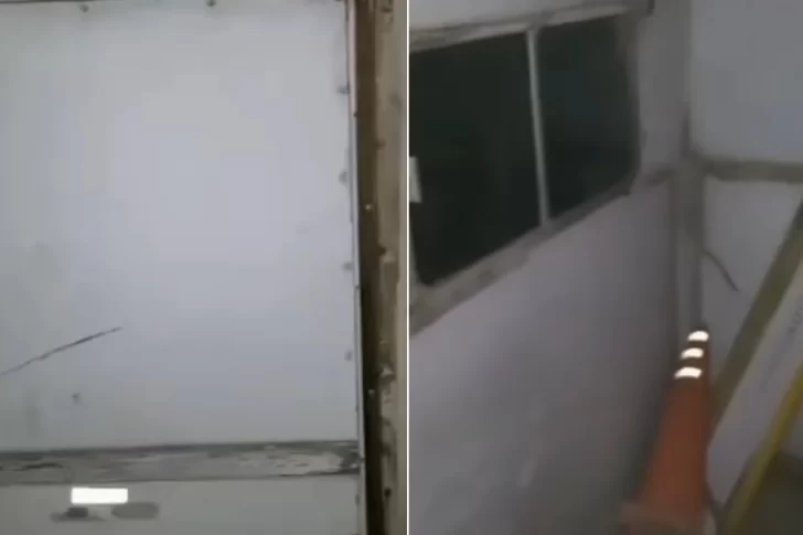 Vuelve a viralizarse el escalofriante video paranormal grabado por un sereno en Zonda: gritos y golpes en las peredes y el techo